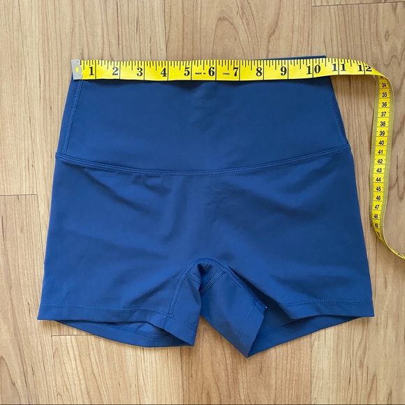 No Front Seam Shorts - Blue - XS - Picture 4 of 7